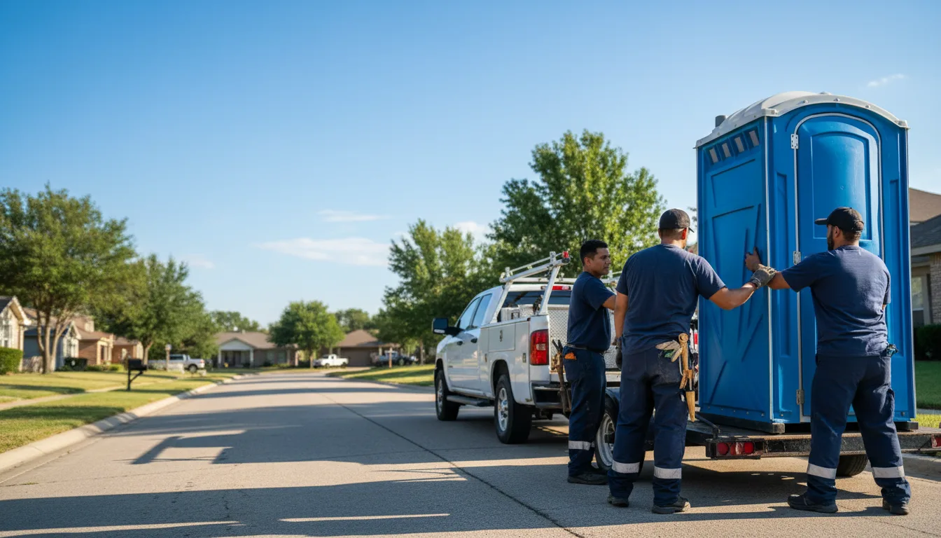 Portable Toilet Rental in Reynolds, IL near me